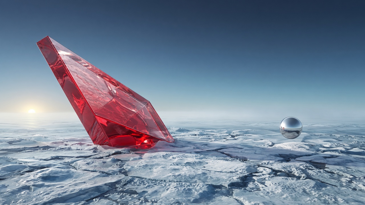 Crimson Ice Wedge