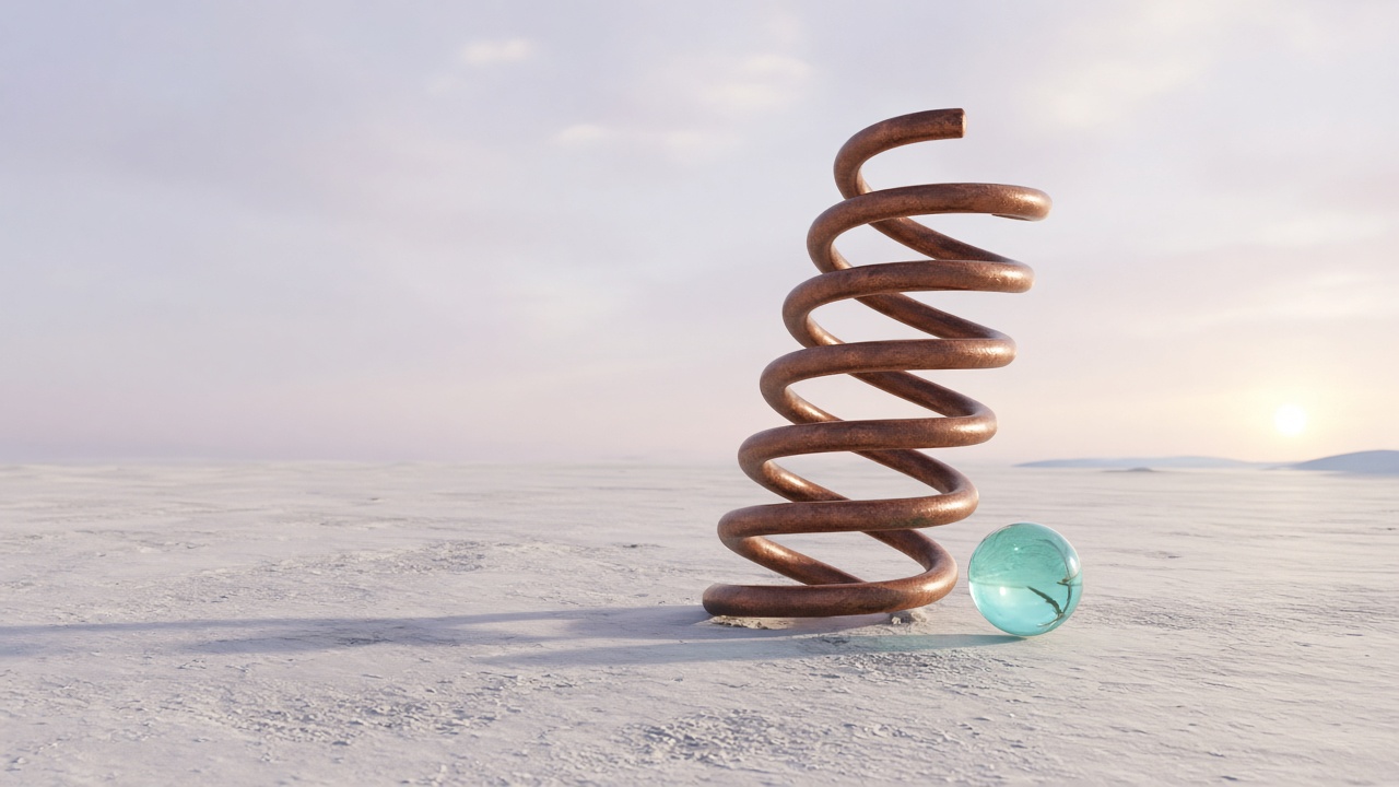 Mint Copper Helix