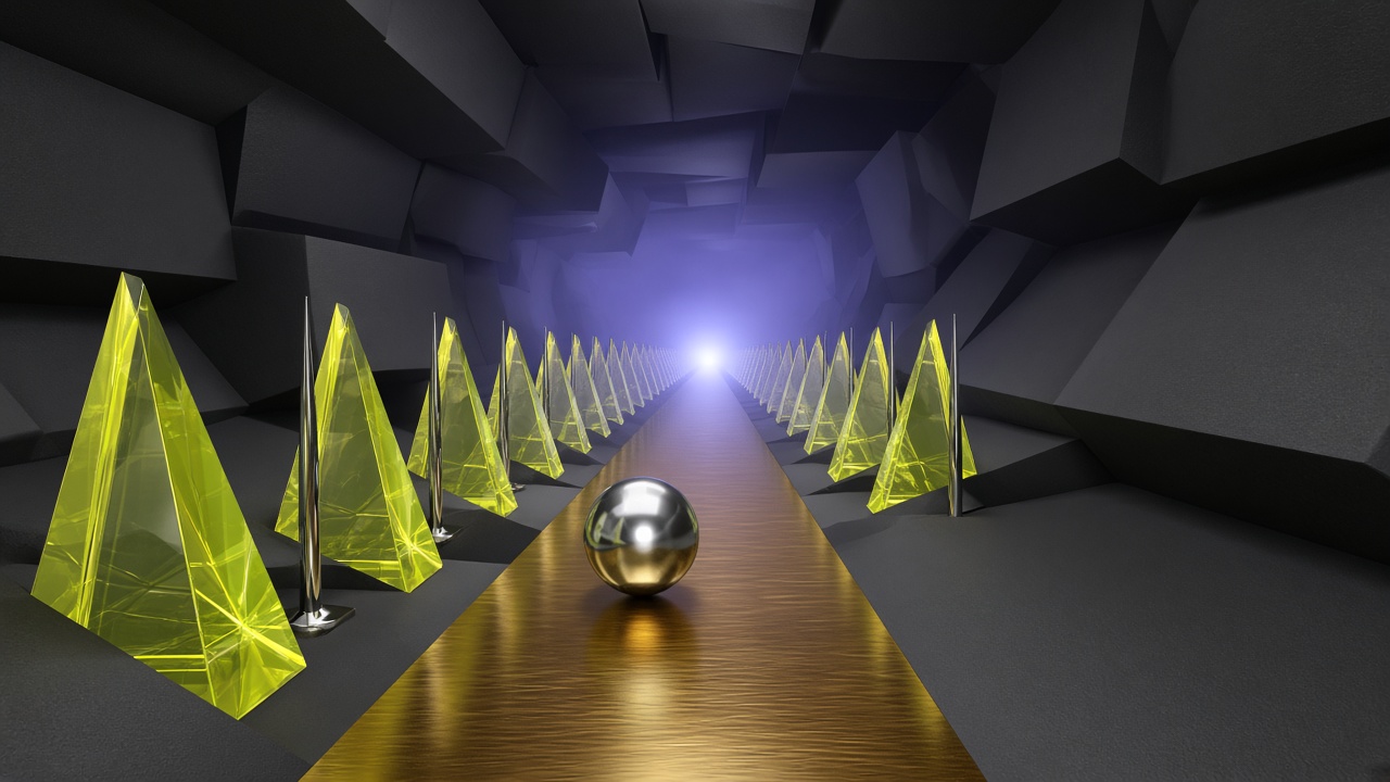 Lime Prism Corridor