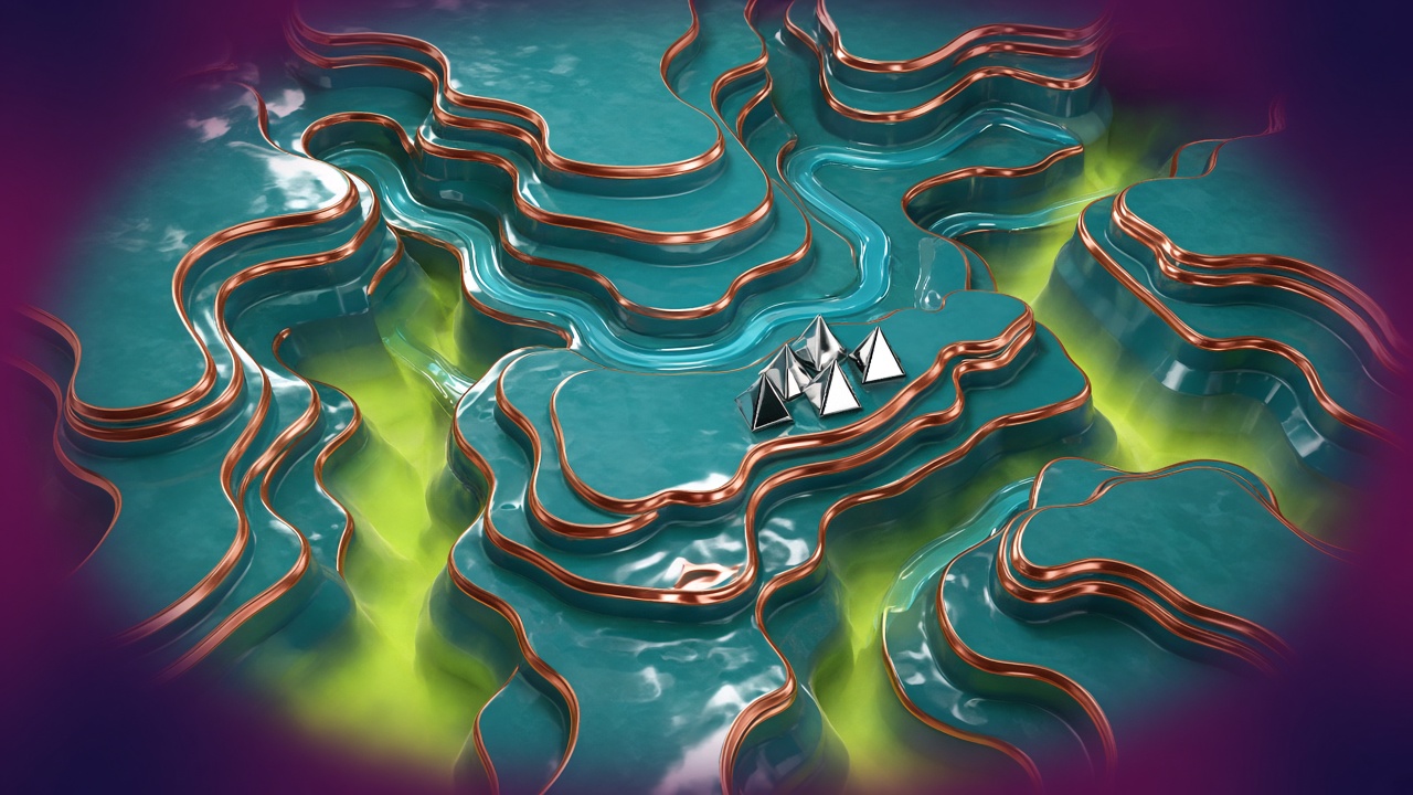 Copper Contour Atlas