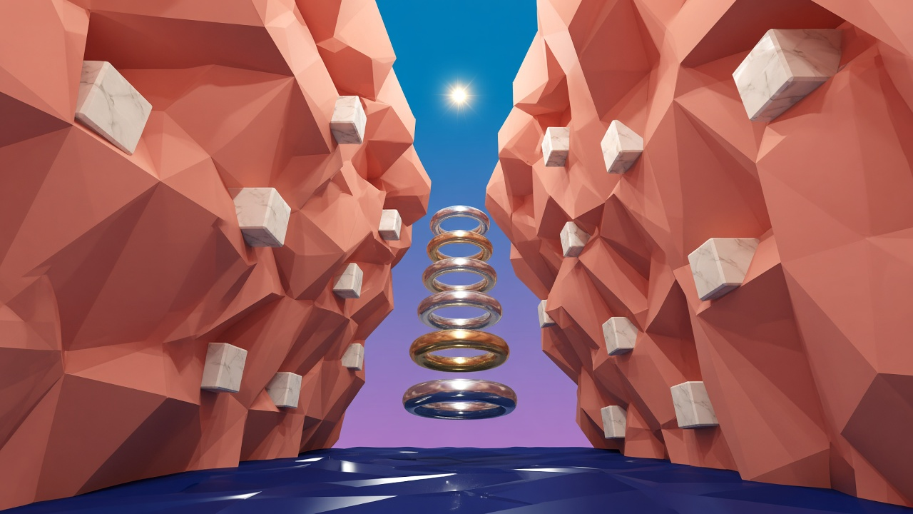 Peach Chasm Ladder
