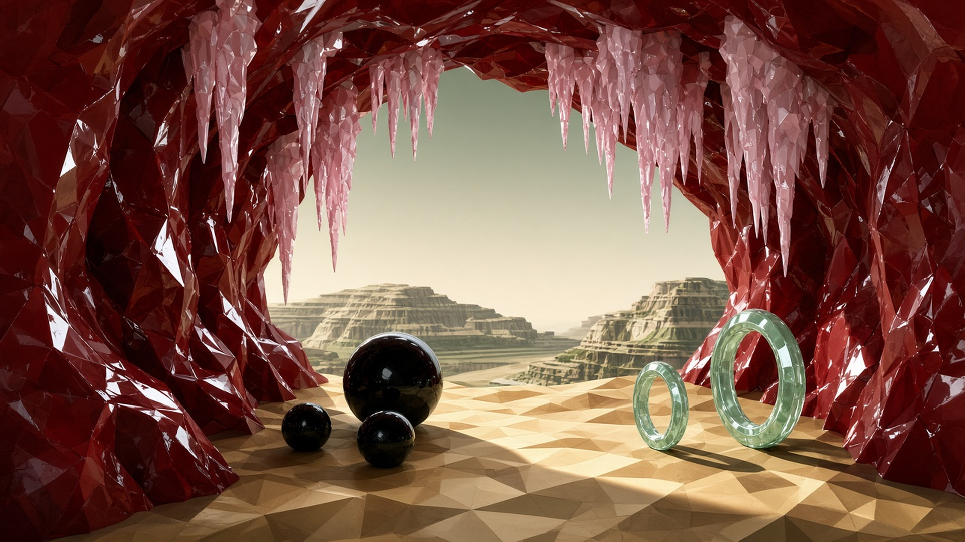Oxblood Grotto Mouth